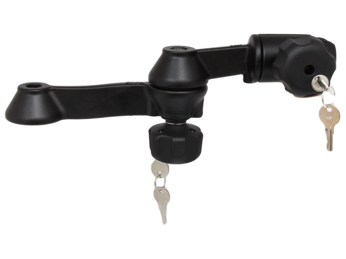 RAM Mounts - RAM-VB-110-4LU - UNPKD RAM DBL SWNG ARM NO BALL LOCKING