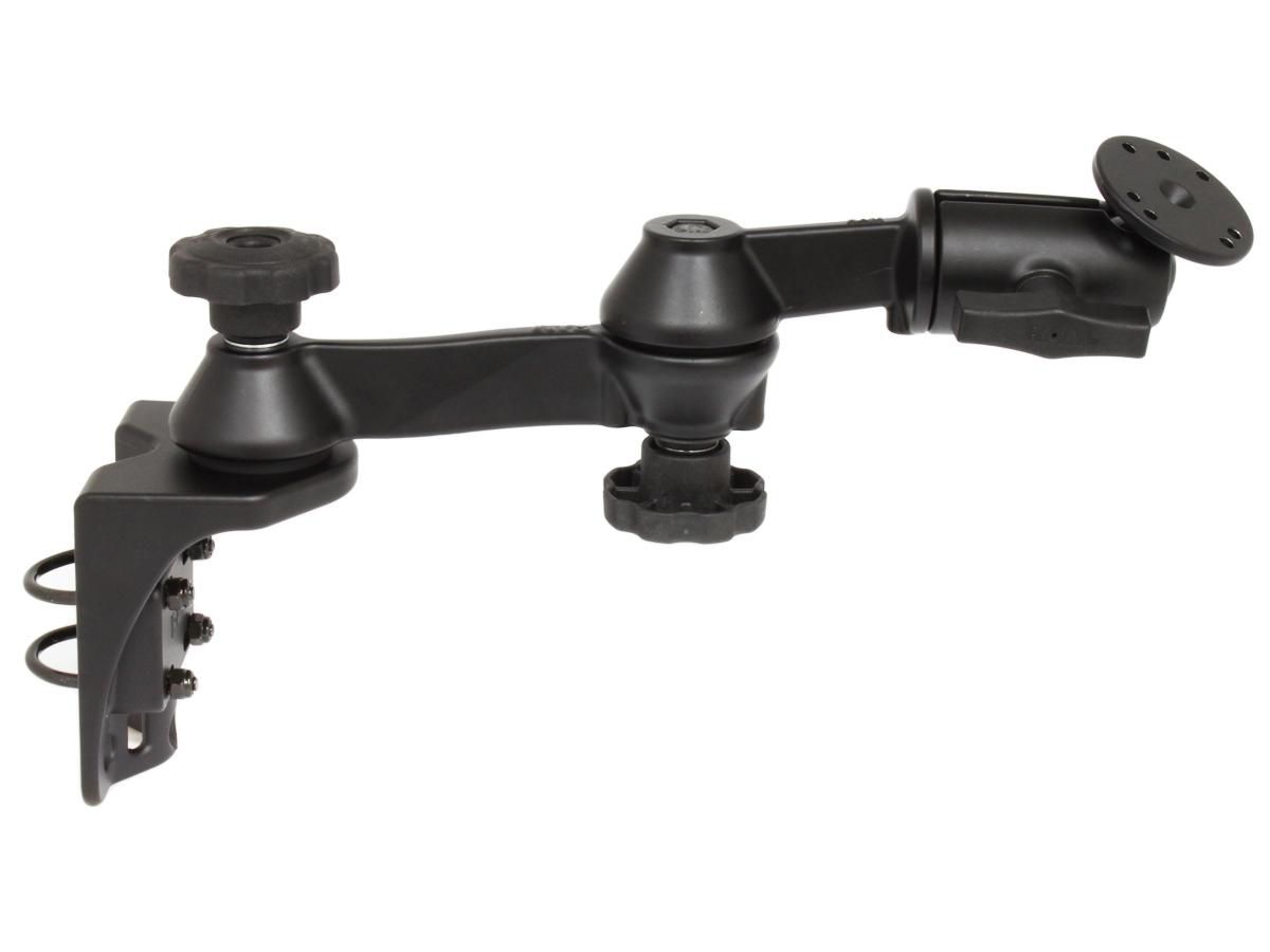 RAM Mounts - RAM-VB-110V-1U - UNPKD RAM DBL SWING ARM TELEPOLE BASE