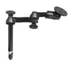 RAM Mounts - RAM-VP-SW1-8-240 - RAM DBL SWING ARM 8Inch MALE W 3.68Inch DIA