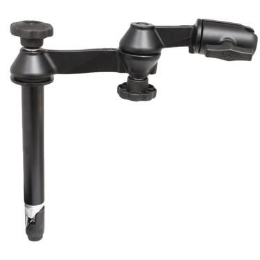 RAM Mounts - RAM-VP-SW1-8NB - RAM DBL SWING ARM 8Inch MALE NO BALL