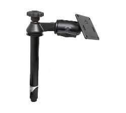 RAM Mounts - RAM-VP-SW2-8-2461 - RAM SGL SWING ARM 8Inch MALE 8" Upper Pole with Single Swing Arm and 75x75mm VESA Plate