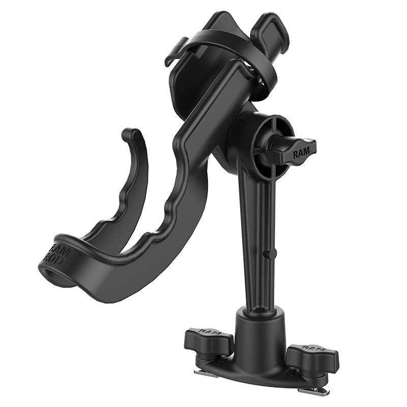 RAM Mounts - RAP-114-421 - Base de rail avec 114 supports de canne à pêche