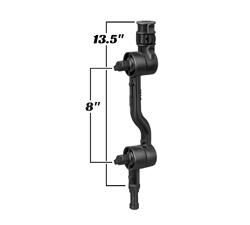 RAM Mounts - RAP-114-APB2U - Ram adapt-a-post rtcht 8inch