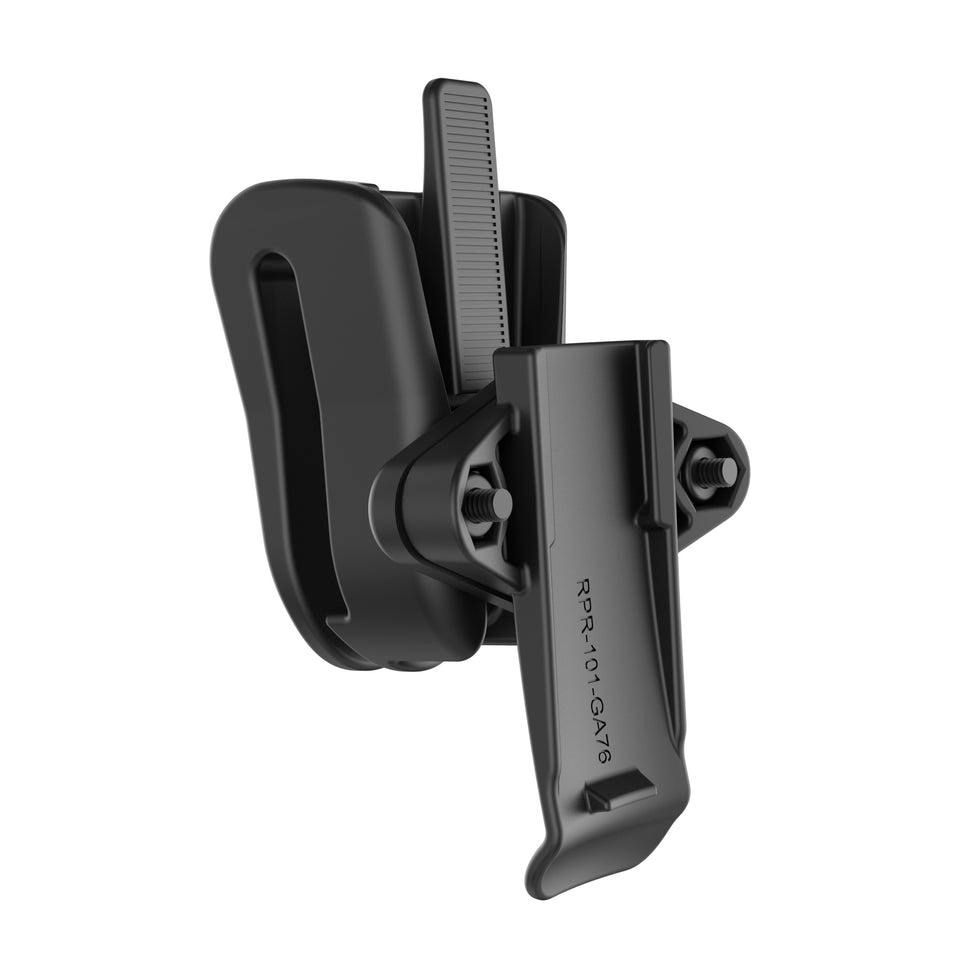 RAM Mounts - RAP-170-GA76U - UNPKD RAM SPINE MOUNT CRADLE ONLY FOR GARMIN HANDHELDS W/ UNIVERSAL BELT/VISOR CLIP
