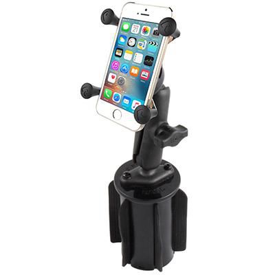 RAM Mounts - RAP-299-3-UN7BU - UNPK RAM-A-CAN 2 UNVRSL CUP HOLDR RAM X-GRIP