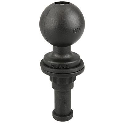 RAM Mounts - RAP-354-419U - POTEAU CANNELÉ UNKD AVEC BILLE DE VERROUILLAGE DE TAILLE C