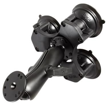 RAM Mounts - RAP-365-101U - RAM Base triple à ventouses avec AMPS