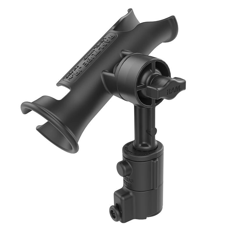 RAM Mounts - RAP-390-SAAPUTU - TUBE JR ROD HOLD W SHRT ADAPT-A-POST UNIVERSAL RAP-390-SAAPUTU, Support passif, Voiture, Noir