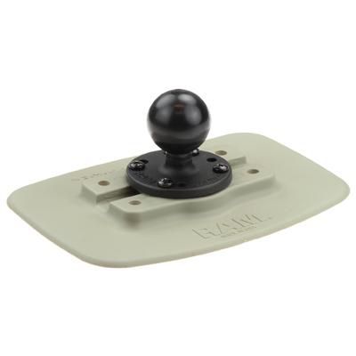 RAM Mounts - RAP-398-GRY-202U - UNPKD RAM BOND-A-BASE GREY W ROUND BASE