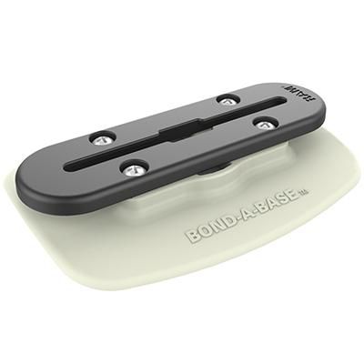 RAM Mounts - RAP-398-GRY-TRACK-AU - UNPKD GRY BOND-A-BASE W TOUGH- TRACK
