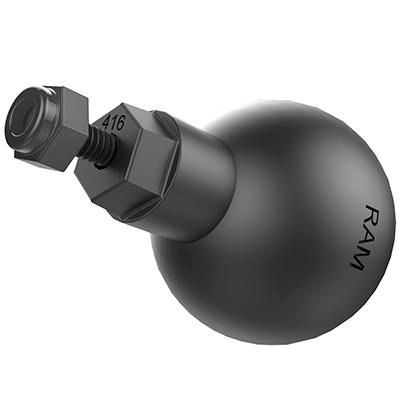 RAM Mounts - RAP-409U - UNPKD RAM HEX BASE POST W 1.5Inch DIA BALL
