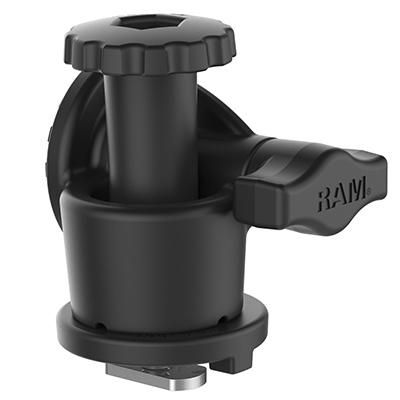 RAM Mounts - RAP-411 - RAM TRACK-NODE BASE Track-Node Base réglable pour rail et cliquet, 204 g