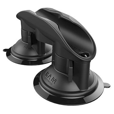 RAM Mounts - RAP-430-224U - UNPK TOUGH-CLIP W/ DOUBLE SUCTION CUP