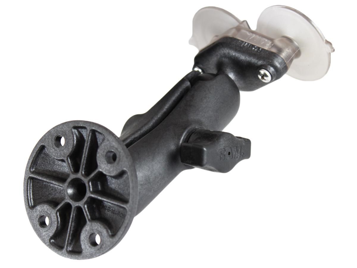RAM Mounts - RAP-B-101-224 - RAM 1inch ball mount w/suction