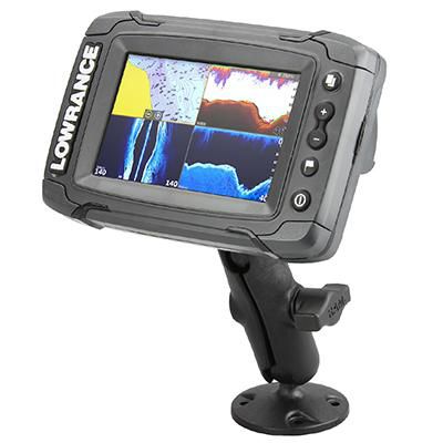 RAM Mounts - RAP-B-101-LO11 - Ram Mount 1inch lowrance mark
