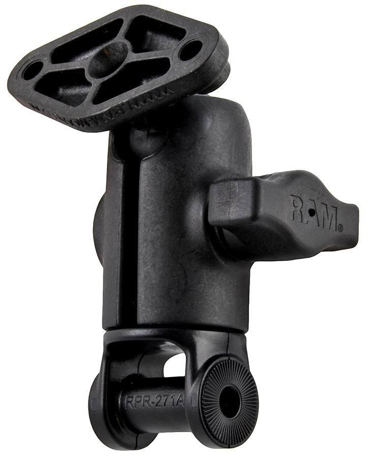 RAM Mounts - RAP-B-104-224U-AGR1 - UNKP RAM SING SOCKET SYS W/O SUCTION