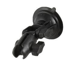 RAM Mounts - RAP-B-104-224U-QU1 - UNKP RAM SING SOCKET W/O 238 Twist-Lock Composite Suction Cup Ratchet Mount with Socket Arm