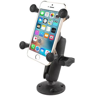 RAM Mounts - RAP-B-138-UN7 - RAM STD MOUNT RAM X-GRIP Support pour téléphone en composite haute résistance avec base enfonçable, téléphone mobile/smartphone, passif