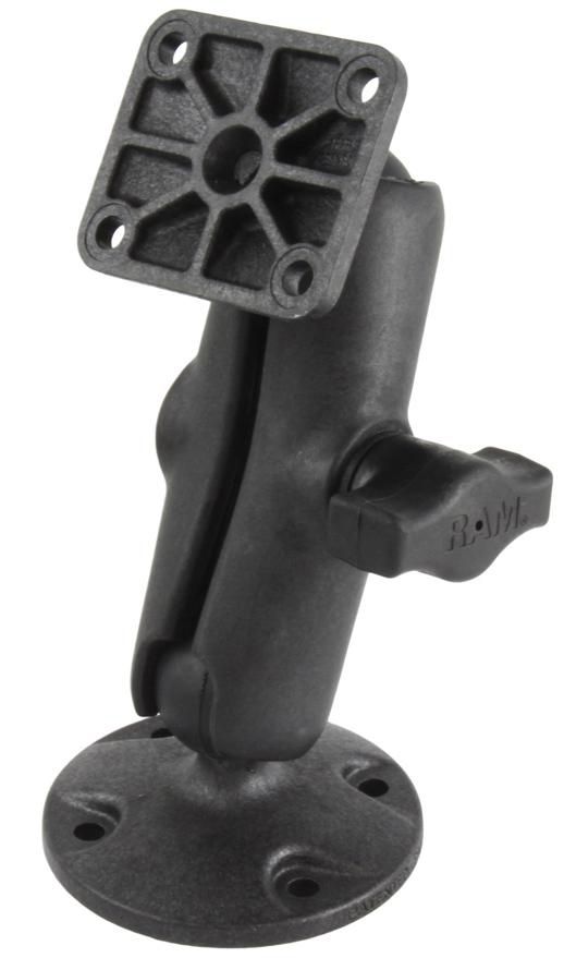 RAM Mounts - RAP-B-139U - Unpkd pla Ram Mount w/ round