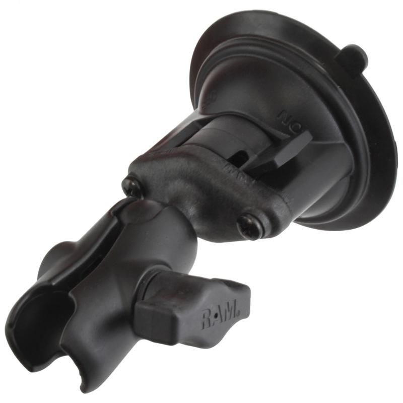 RAM Mounts - RAP-B-166-A-DU1 - Unpd Ram Mount w/ suction,