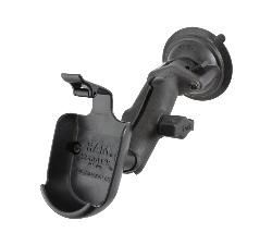 RAM Mounts - RAP-B-166-SPO2 - RAM SUCTION MOUNT SPOT 2 EZ-Roll r Support à ventouse en composite pour SPOT IS , More, Navigator, Support passif, Voiture, Noir