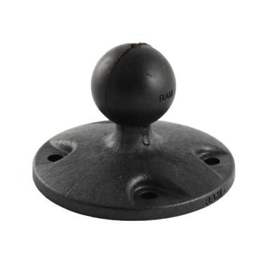 RAM Mounts - RAP-B-202U - UNPKD. RAM 2.5Inch DIA.BASE AVEC BOULE 1Inch