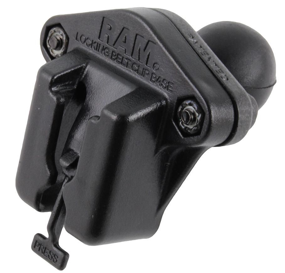 RAM Mounts - RAP-B-304U - UNPD RAM BELT CLIP HLD ATTACH TO 1Inch BALL