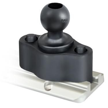 RAM Mounts - RAP-B-383U - UNPKD RAM 1Inch BALL QUICK TRACK BASE