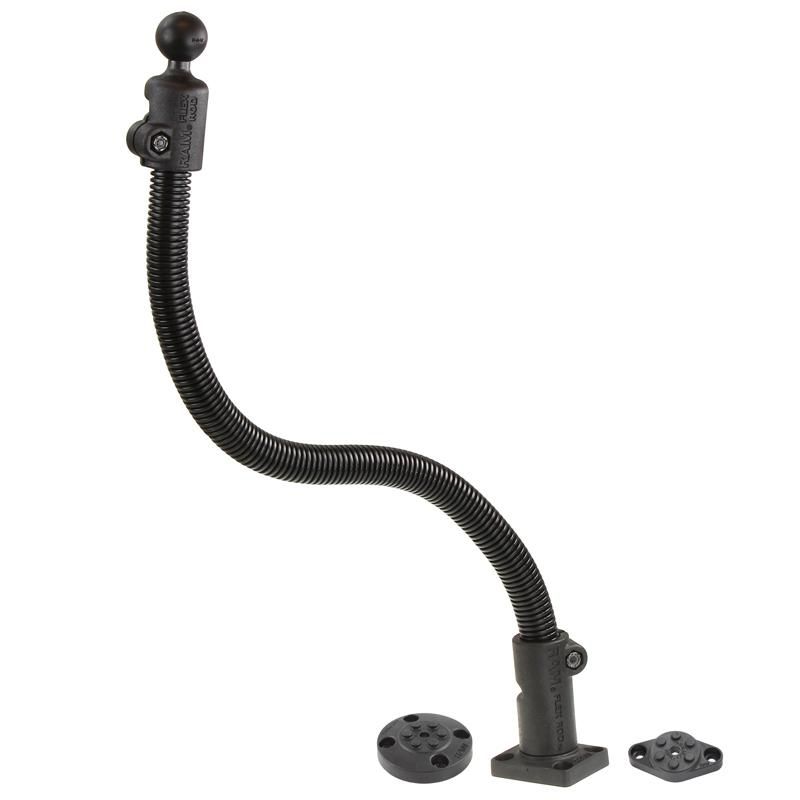 RAM Mounts - RAP-B-386-18U - RAM FLEX ROD W/ 1Inch BALL, BASE 18Inch LONG