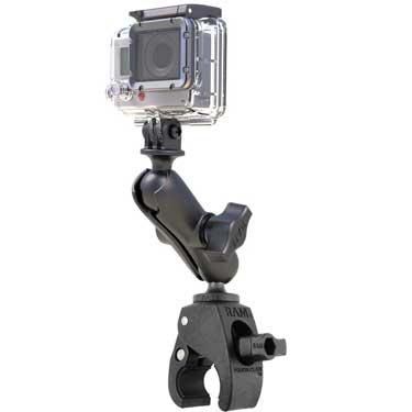 RAM Mounts - RAP-B-400-GOP1 - RAM SM TOUGH-CLAW W/ GO PRO BASE
