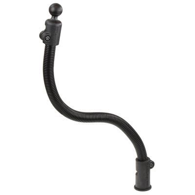RAM Mounts - RAP-B-TRA1-18U - RAM FLEX ROD W 1Inch BALL TRACK BASE 18Inch LG