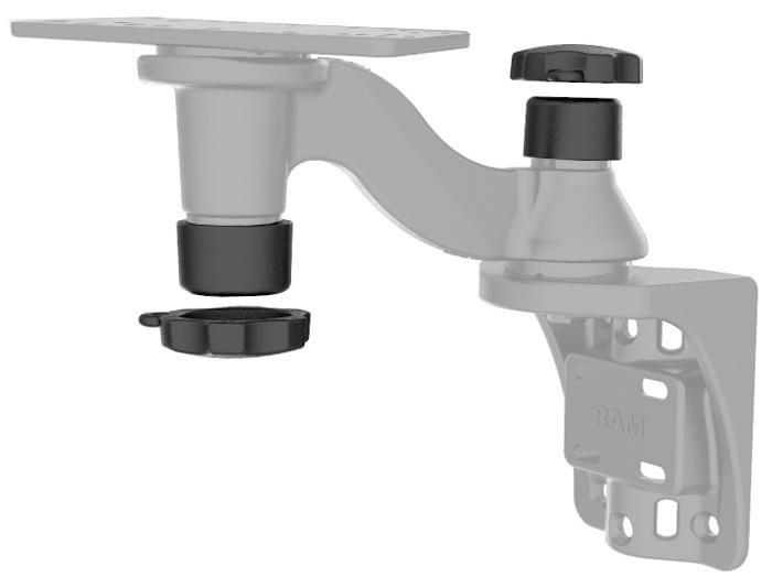 RAM Mounts - RAP-S-KNOB-109 - Kit de boutons de sécurité RAM pour