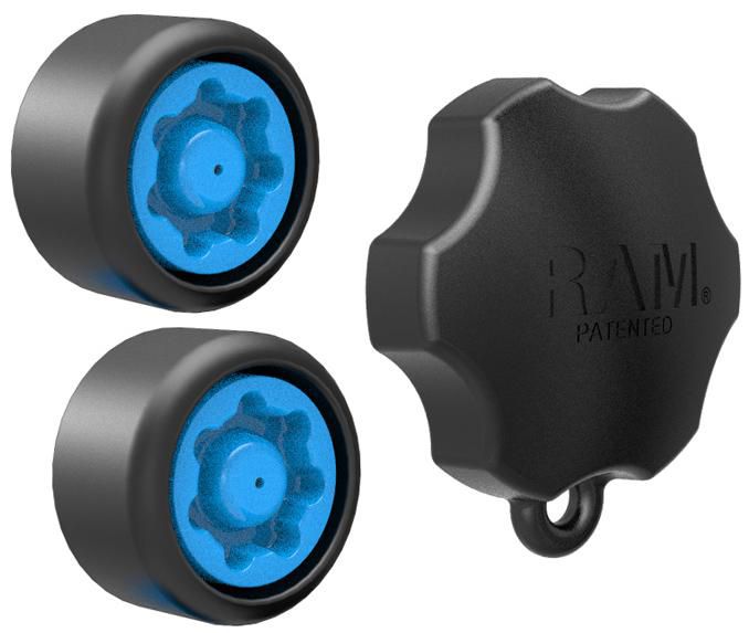 RAM Mounts - RAP-S-KNOB-109U - Kit de boutons de sécurité RAM pour
