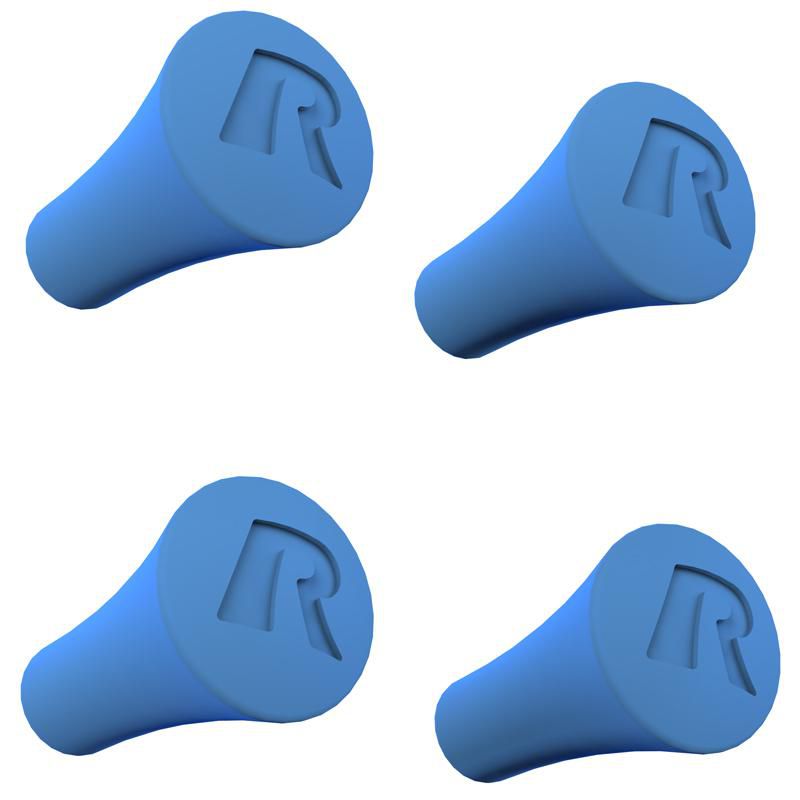 RAM Mounts - RAP-UN-CAP-4-BLUEU - Unpkd. RAM 4 qty bleu un7 un8