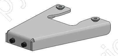 ERGONOMIC SOLUTIONS - SAFEGUARD10 - Support de fixation pour SAFEGUARD09 à