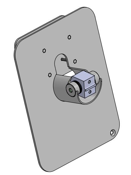 ERGONOMIC SOLUTIONS - SKS001-02 - SpacePole® DuraTiltT