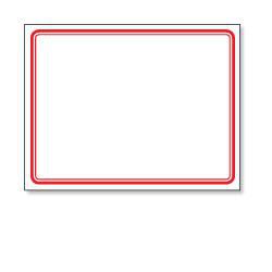 SEIKO INSTRUMENTS - SLP-NR - Seiko Instruments rouge, White Self-Adhesive  Printer étiquette