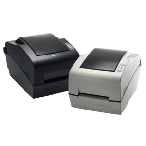 BIXOLON - SLP-TX403DG - Bixolon SLP-TX403, 12 pts/mm (300 dpi), décolleur, EPL, ZPLII, USB, RS232, LPT, gris foncé
