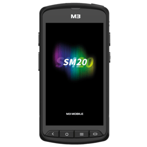 M3 MOBILE - SM2X4R-R3CHSS-HF - M3 Mobile SM20X, 2D, SE4750, 12.7 cm (5''), GPS, &eacute;cran, USB, bluetooth (5.1), WiFi, 4G, NFC, Android, GMS, batterie amovible, noir