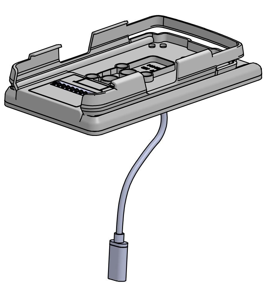 ERGONOMIC SOLUTIONS - SOLO105-02 - SpacePole SoloT MultiGripT pour Ingenico LINK2500i