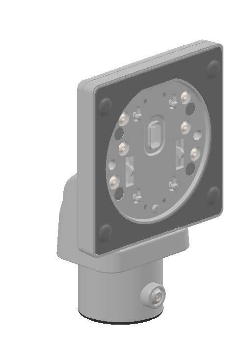ERGONOMIC SOLUTIONS - SP-EONE302-02 - SP2 Tête d'affichage sur poteau pour HP Engage One, câble de 0,8 m - NOIR