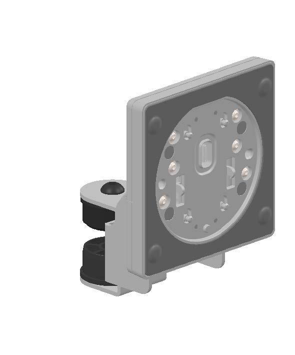 ERGONOMIC SOLUTIONS - SP-EONE303-02 - Tête d'affichage montée sur bras pour HP Engage One, câble de 0,8 m - NOIR