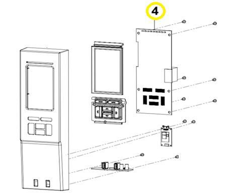 TSC - SP-MH241-0020 - Assemblage du bord de l'écran LCD (série mh241t/ mh241p)