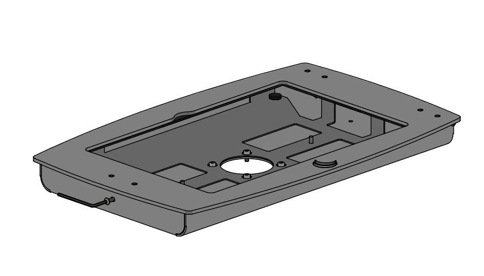 ERGONOMIC SOLUTIONS - SPAF2301-02 - Face avant pour Samsung Tab A8 X200 10.5_ (2021)