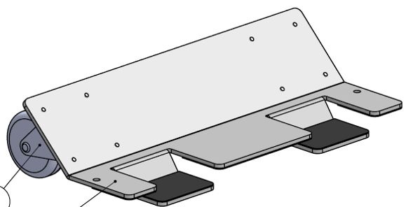 ERGONOMIC SOLUTIONS - SPK506 - Déplacement de kiosques