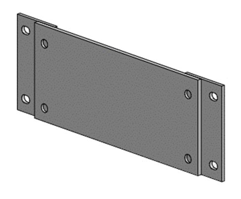 ERGONOMIC SOLUTIONS - SPK510-02 - Plaque d'obturation du kiosque