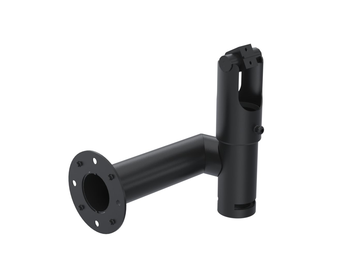 ERGONOMIC SOLUTIONS - SPK617-02 - Kiosque Bras périphérique portrait (avec DuraTilt) -Noir-