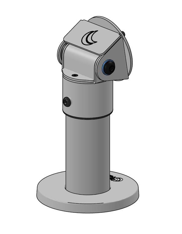 ERGONOMIC SOLUTIONS - SPM131-32 - TabTilt Portrait / Landscape sur mât SP2 de 120 mm