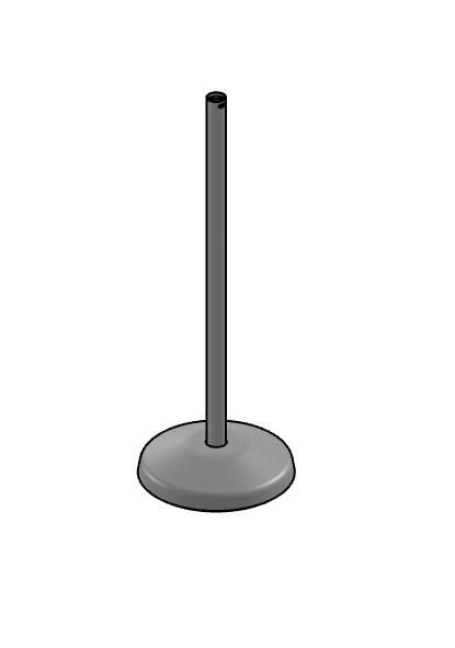 ERGONOMIC SOLUTIONS - SPM142-02 - Support de sol, SP2 1000mm -