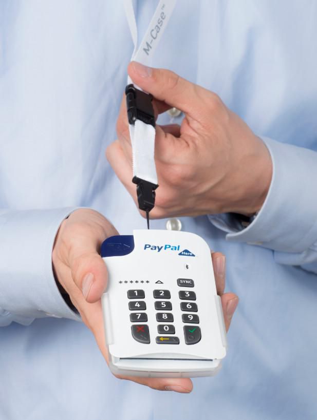 ERGONOMIC SOLUTIONS - SPMC102-CLEAR - M-Case, PayPal Here, transparent
